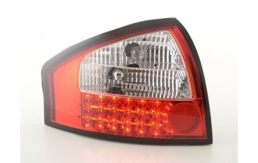 LED taillights set Audi A6 sedan type 4B 97 03 clear red