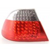 Led taillights BMW 3 Series Coupe type E46 99 02 clear red