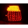 Led taillights BMW 3 Series Coupe type E46 99 02 clear red