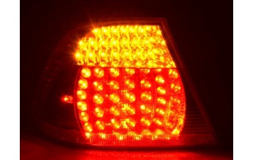 Led taillights BMW 3 Series Coupe type E46 99 02 clear red