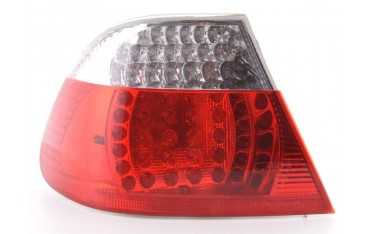 Led taillights BMW 3 Series Coupe type E46 99 02 clear red