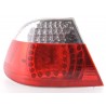 Led taillights BMW 3 Series Coupe type E46 99 02 clear red