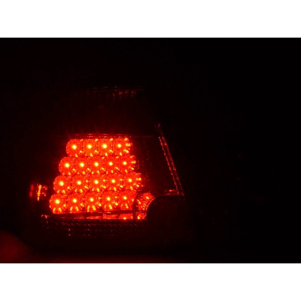 LED taillights set BMW 3 series sedan type E46 01 05 black