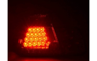 LED taillights set BMW 3 series sedan type E46 01 05 black