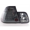 LED taillights set BMW 3 series sedan type E46 01 05 black