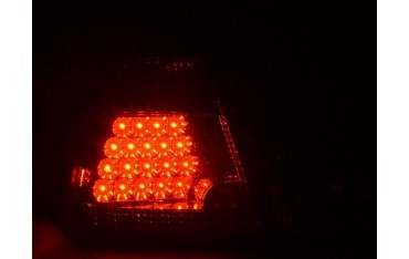 LED taillights set BMW 3 series sedan type E46 98 01 black