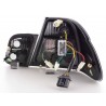 LED taillights set BMW 3 series sedan type E46 98 01 black