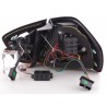 LED taillights set BMW 3 series sedan type E90 05 08 clear red