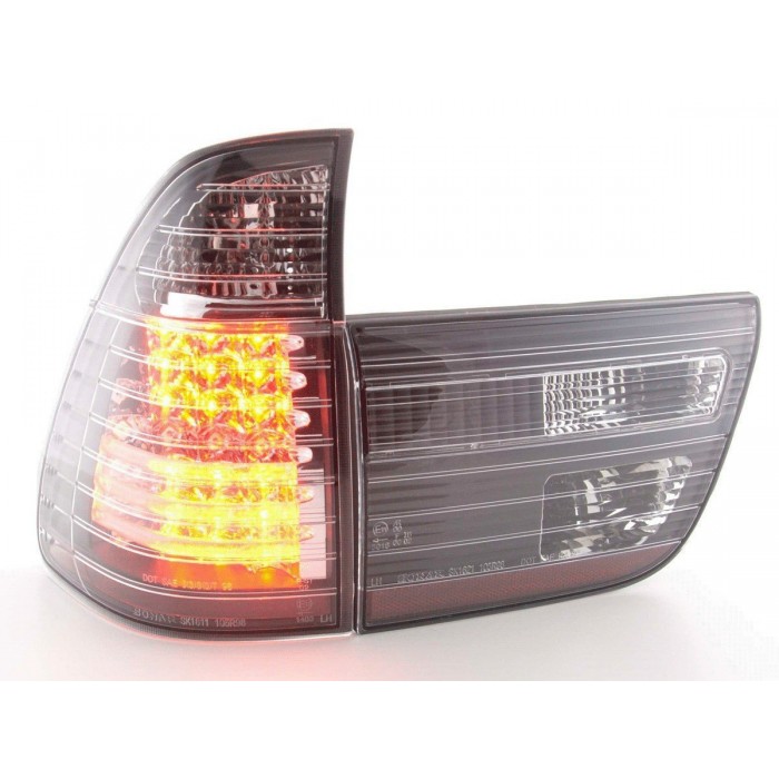 LED taillights set BMW X5 type E53 98 02 black