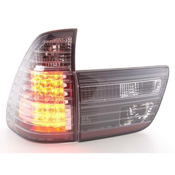 LED taillights set BMW X5 type E53 98 02 black