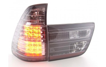 LED taillights set BMW X5 type E53 98 02 black