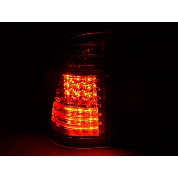 LED taillights set BMW X5 type E53 98 02 black