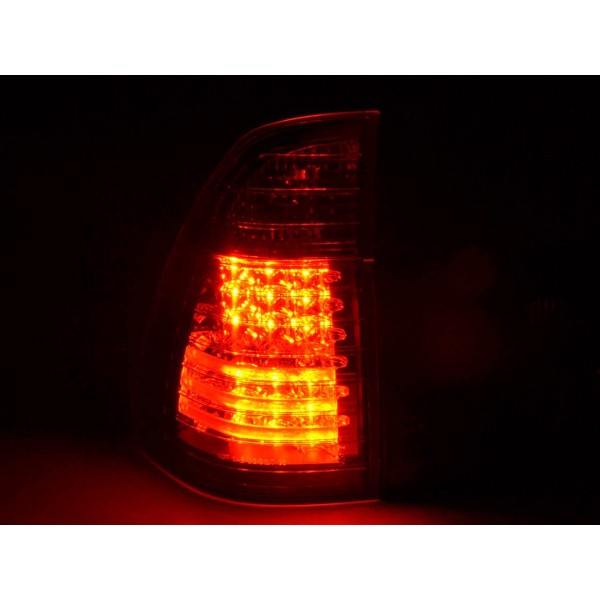LED taillights set BMW X5 type E53 98 02 black
