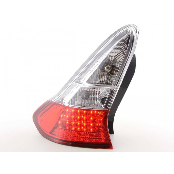 LED taillights set Citroen C4 3 door Type L 04 clear red