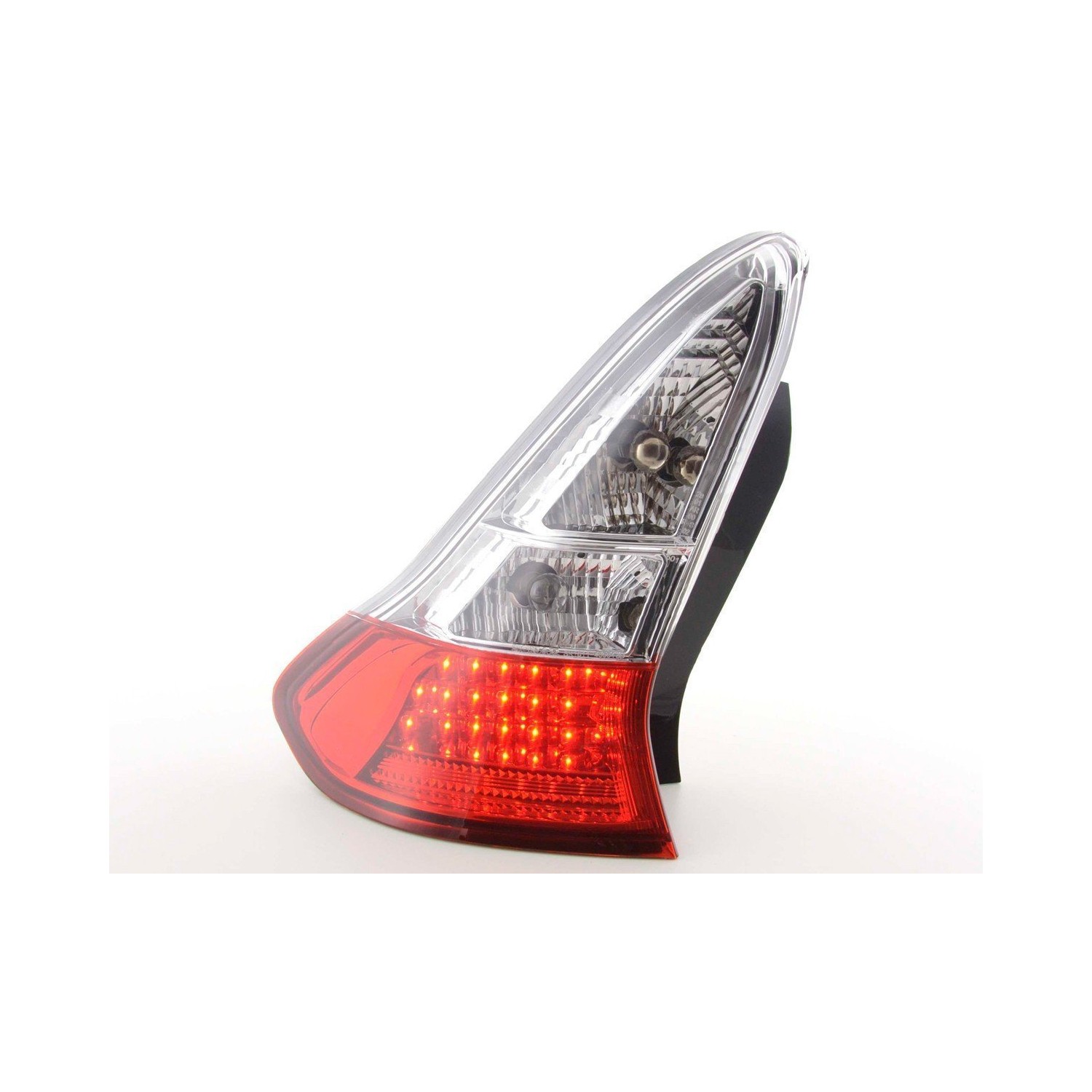 LED taillights set Citroen C4 3 door Type L 04 clear red