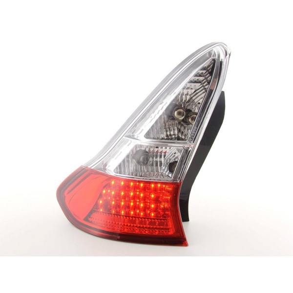 LED taillights set Citroen C4 3 door Type L 04 clear red