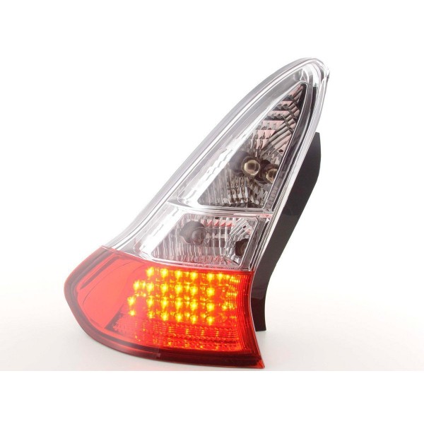 LED taillights set Citroen C4 3 door Type L 04 clear red