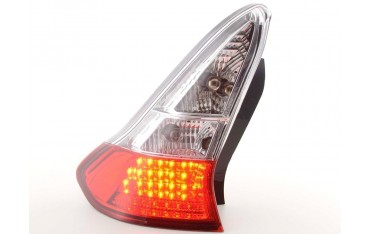 LED taillights set Citroen C4 3 door Type L 04 clear red
