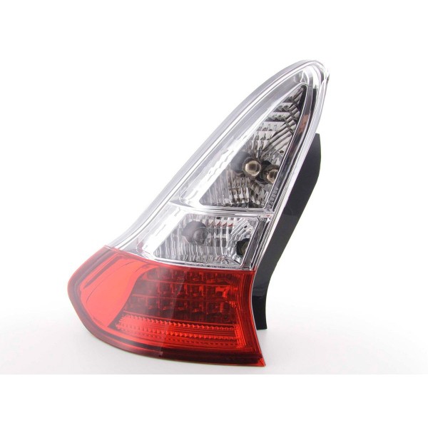 LED taillights set Citroen C4 3 door Type L 04 clear red
