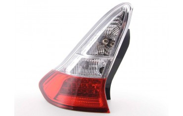LED taillights set Citroen C4 3 door Type L 04 clear red