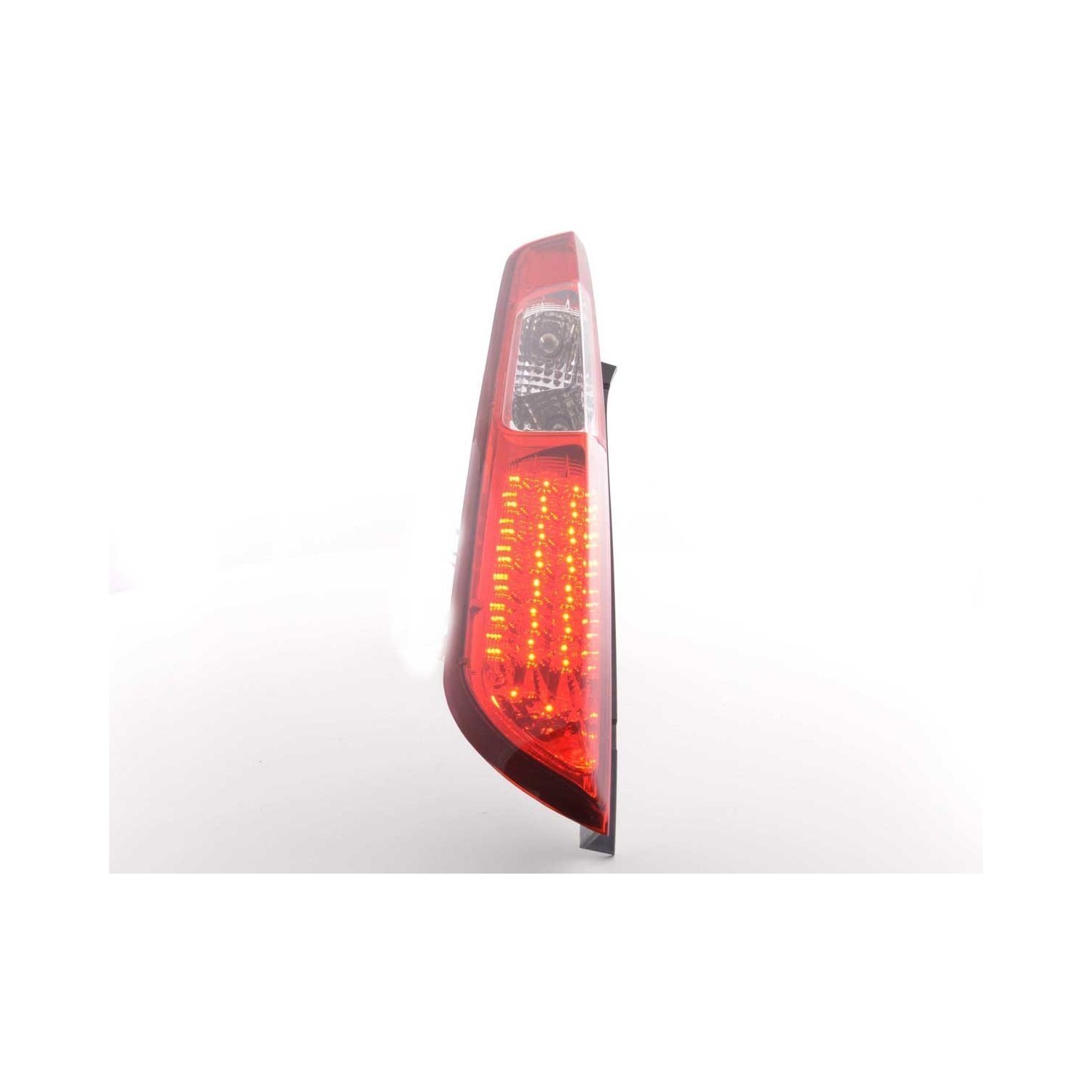 LED taillights set Ford Focus 2 5 door 04 07 clear red