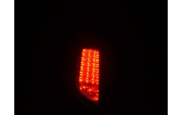 LED taillights set Ford Focus 2 5 door 04 07 clear red