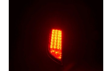 LED taillights set Ford Focus 2 5 door 04 07 clear red