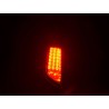 LED taillights set Ford Focus 2 5 door 04 07 clear red