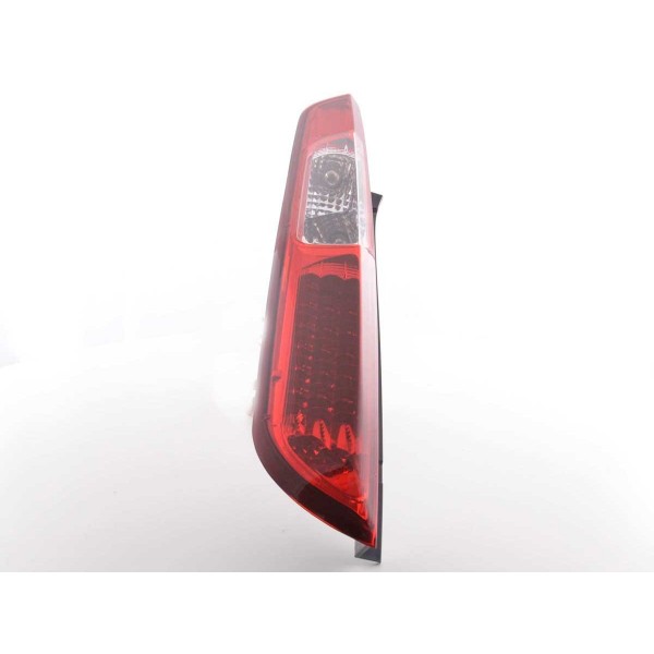 LED taillights set Ford Focus 2 5 door 04 07 clear red