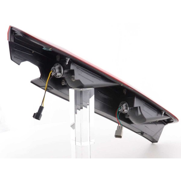 LED taillights set Ford Focus 2 5 door 04 07 clear red