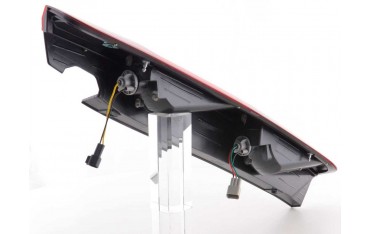 LED taillights set Ford Focus 2 5 door 04 07 clear red