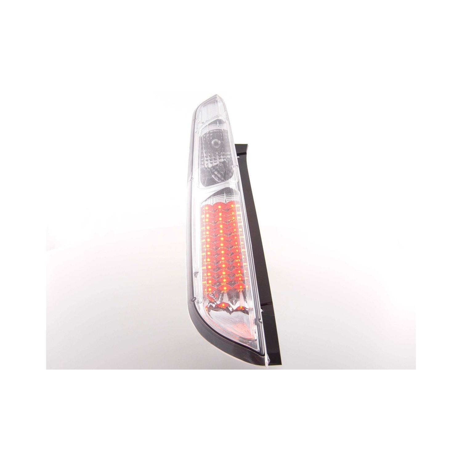 LED taillights set Ford Focus 2 5 door 04 07 chrome