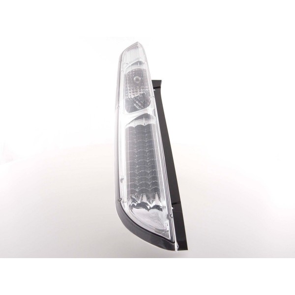LED taillights set Ford Focus 2 5 door 04 07 chrome