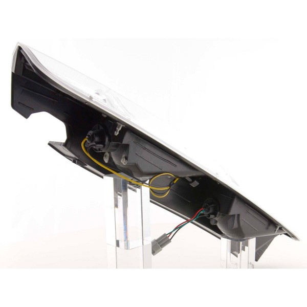 LED taillights set Ford Focus 2 5 door 04 07 chrome