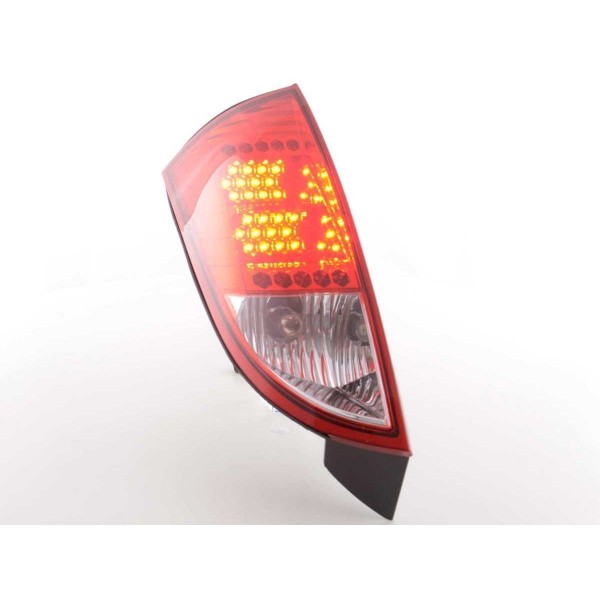 LED taillights set Ford Focus 1 3 5 door 98 04 red