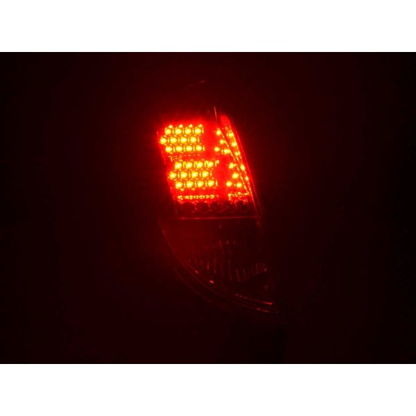 LED taillights set Ford Focus 1 3 5 door 98 04 red