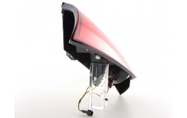 LED taillights set Ford Focus 1 3 5 door 98 04 red