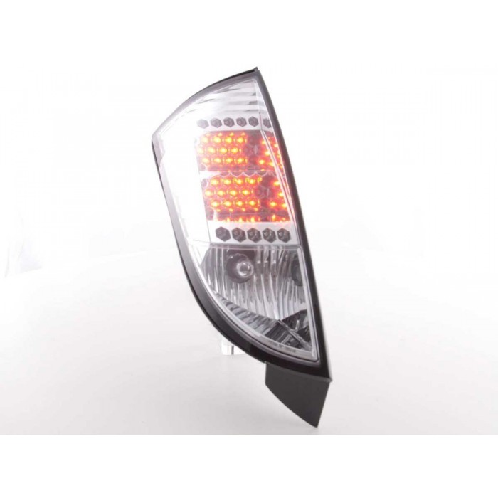 LED taillights set Ford Focus type DAW DBW DFW DNW 98 04 chrome
