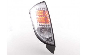 LED taillights set Ford Focus type DAW DBW DFW DNW 98 04 chrome