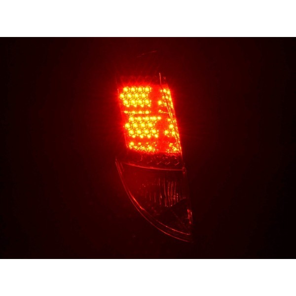 Led taillights Ford Focus 98 03 chrome