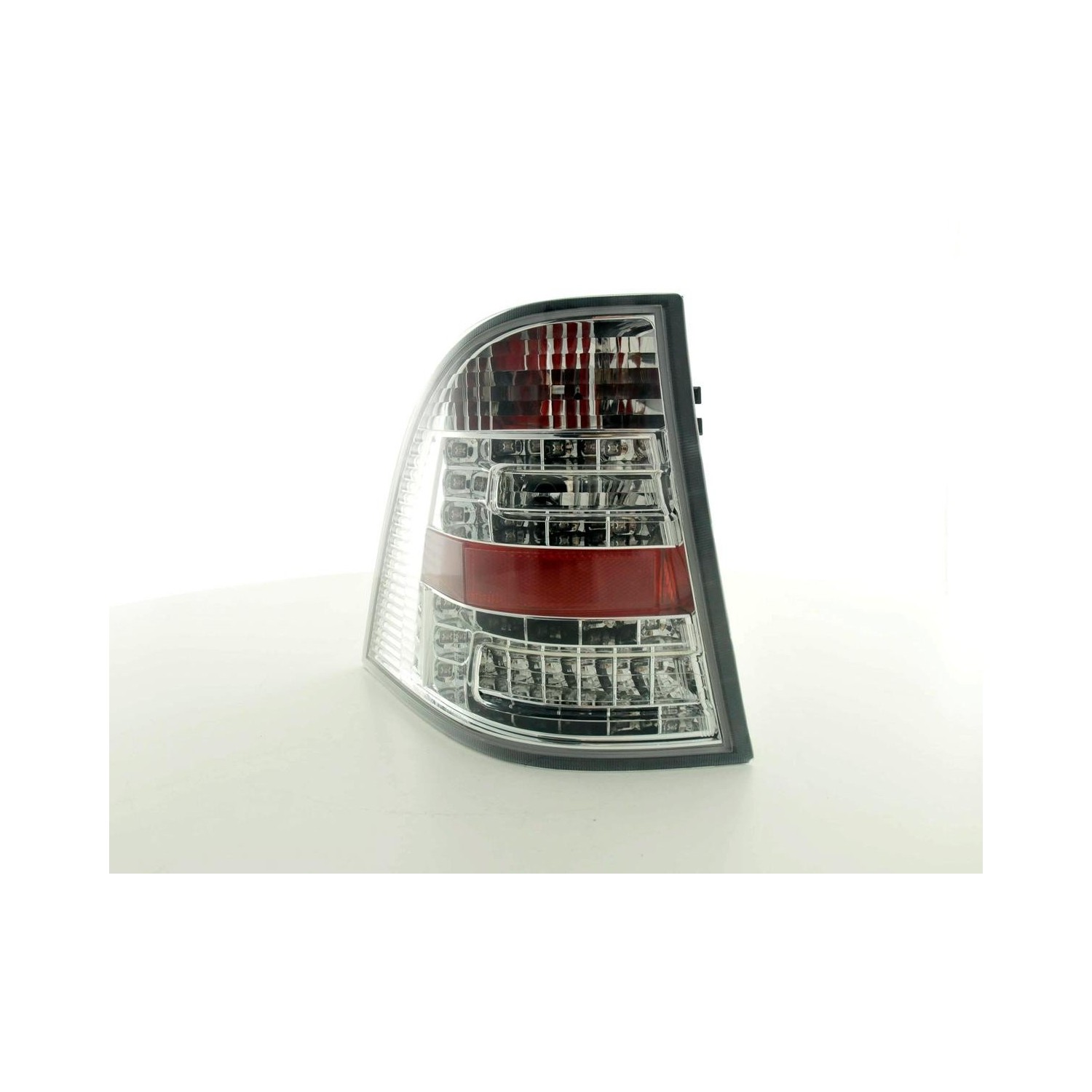 LED taillights set Mercedes M Class type W163 98 05 chrome