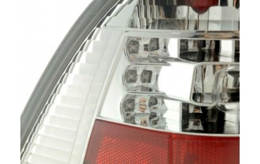 LED taillights set Mercedes M Class type W163 98 05 chrome