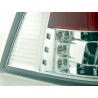 LED taillights set Mercedes M Class type W163 98 05 chrome