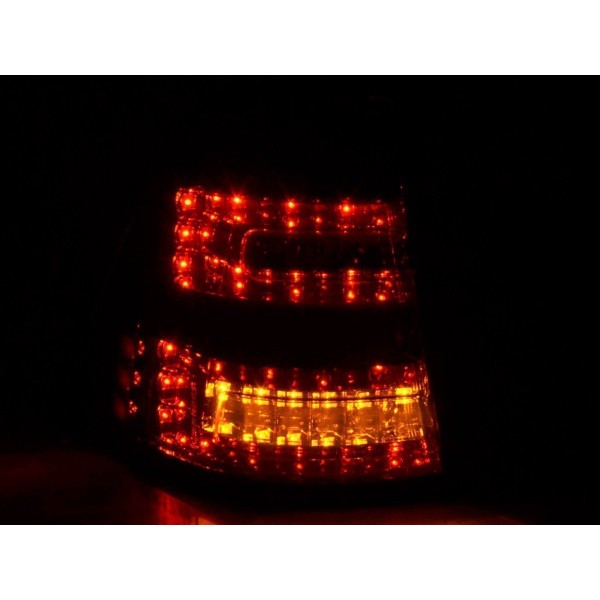 LED taillights set Mercedes M Class type W163 98 05 black