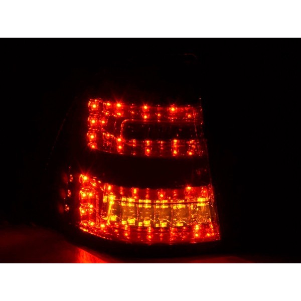 LED taillights set Mercedes M Class type W163 98 05 black