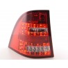 LED taillights set Mercedes M Class type W163 98 05 clear red