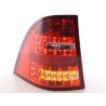LED taillights set Mercedes M Class type W163 98 05 clear red