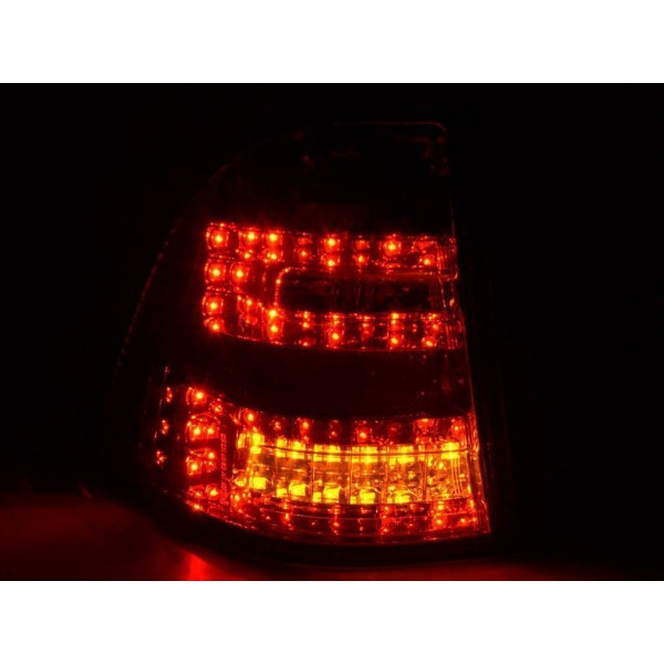LED taillights set Mercedes M Class type W163 98 05 clear red