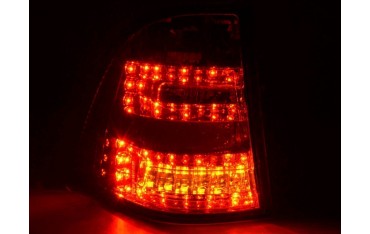 LED taillights set Mercedes M Class type W163 98 05 clear red