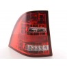 LED taillights set Mercedes M Class type W163 98 05 clear red